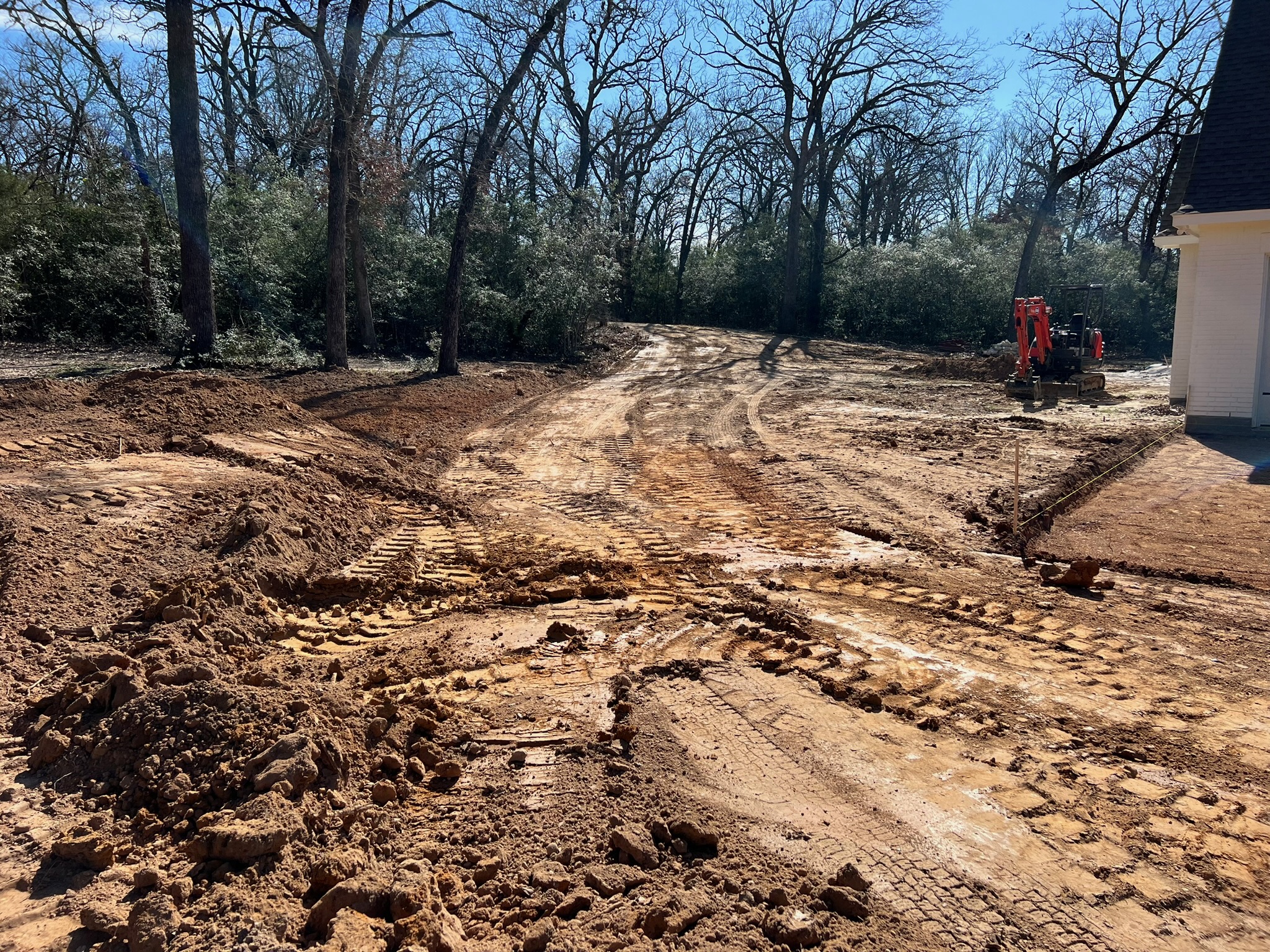 landscaping site prep texas